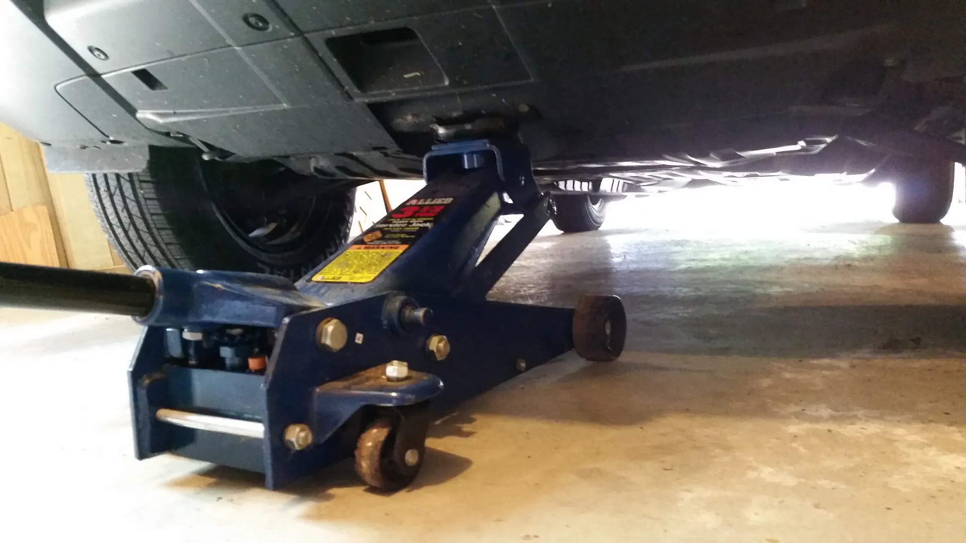 Lowered Car Jack