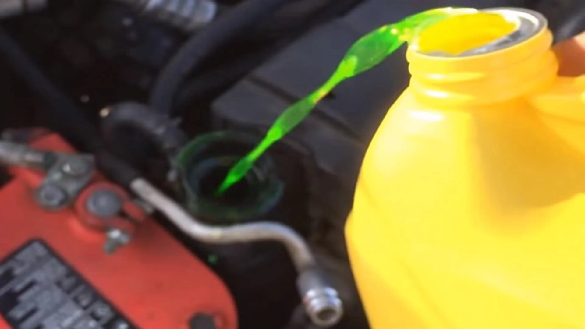 Anti-freeze Pouring